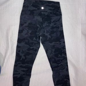 lululemon align - gray camo